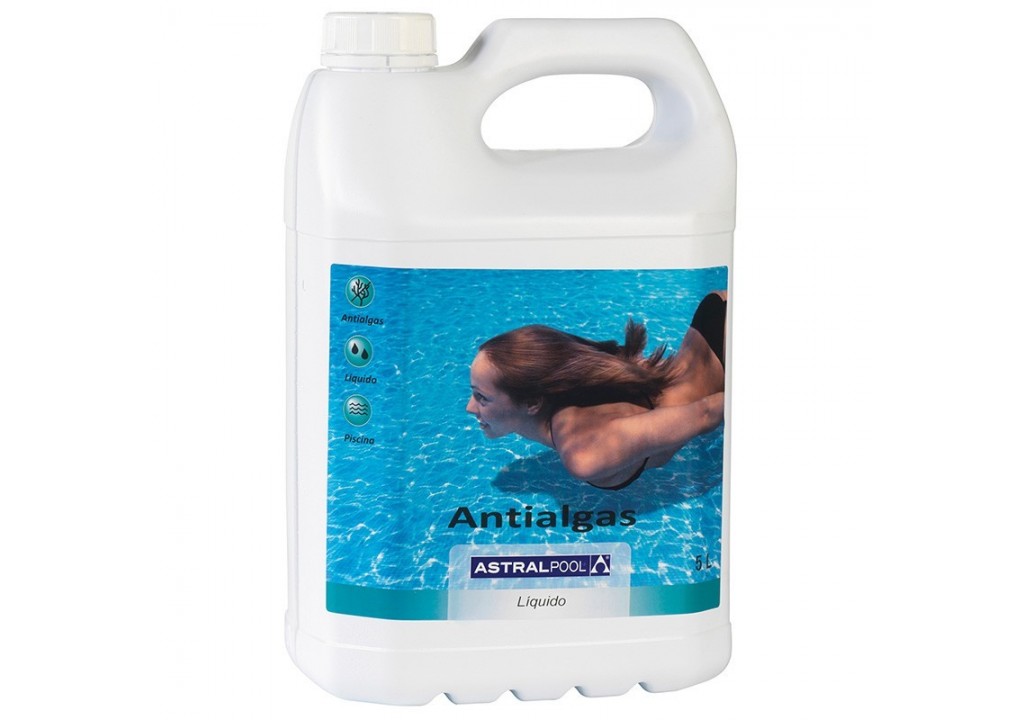 Venta de productos antialgas para piscinas